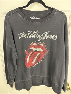 Official The Rolling Stones Graphic Sweatshirt 2024 Licensed Merchandise
